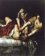 Artemisia  Gentileschi judith beheading holofernes oil on canvas